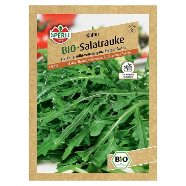 Sperli Saatgut BIO Salatrauke für ca. 0,5 – 1 m²