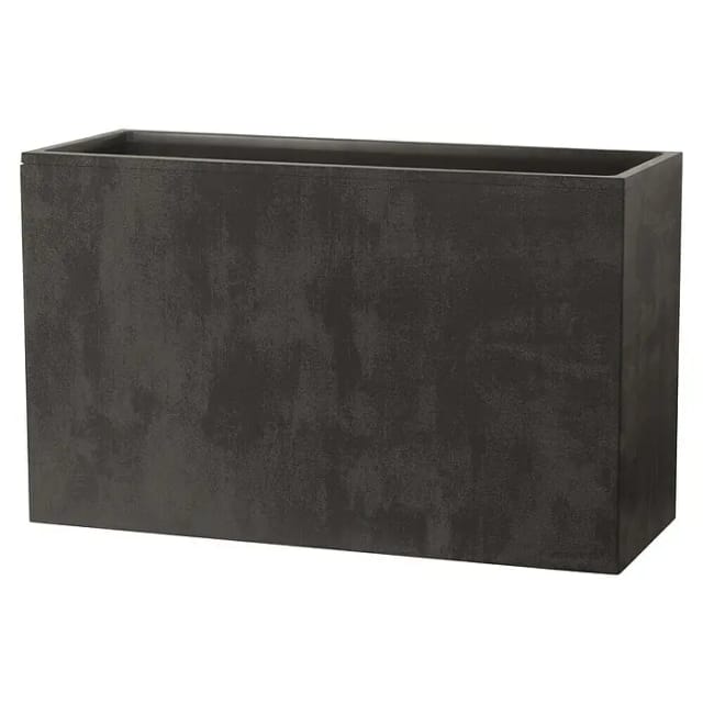 Deroma Pflanztopf Millennium Kunststoff 98 x 62 cm anthrazit