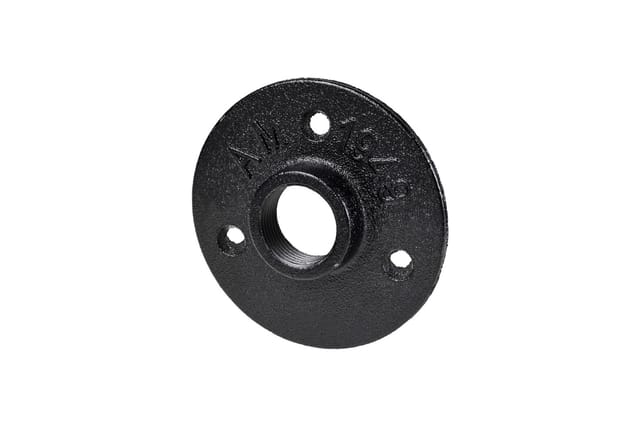 Dolle Plattenscheibe für Pipe-Regalsystem Ø 70 mm schwarz matt