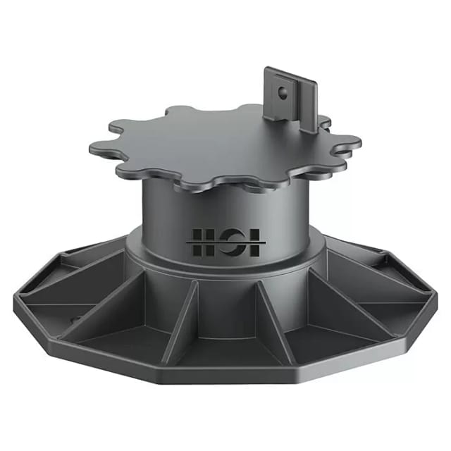 HSI Terra Classic Stelzlager 6,5 - 13 cm verstellbar Kunststoff schwarz