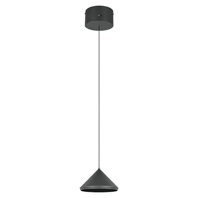 Trio LED-Pendelleuchte Laguna Ø 18 cm warmweiß-neutralweiß schwarz
