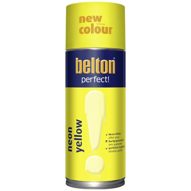 Belton perfect Lackspray 400 ml neon yellow matt