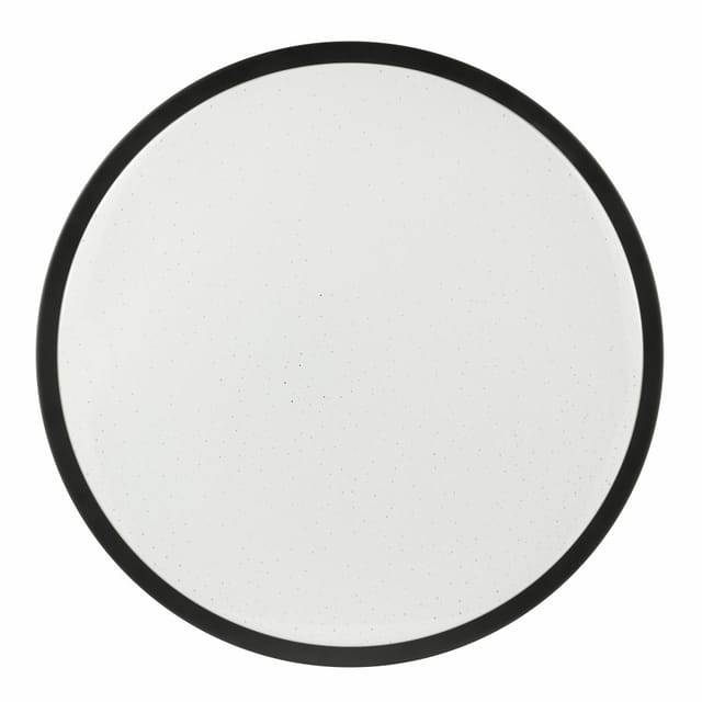 Brilliant LED Deckenleuchte Slimline Starry Ø 39 x 6,5 neutralweiß schwarz-weiß