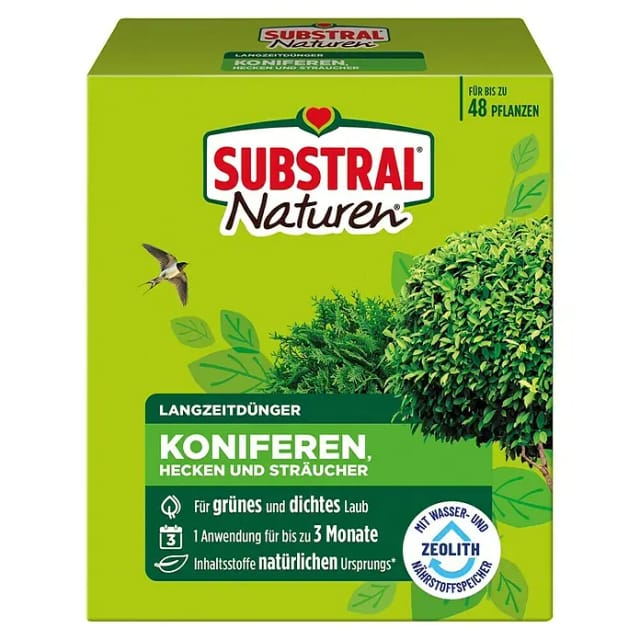 Substral Naturen Langzeitdünger Koniferen, Hecken & Sträucher 1,2 kg