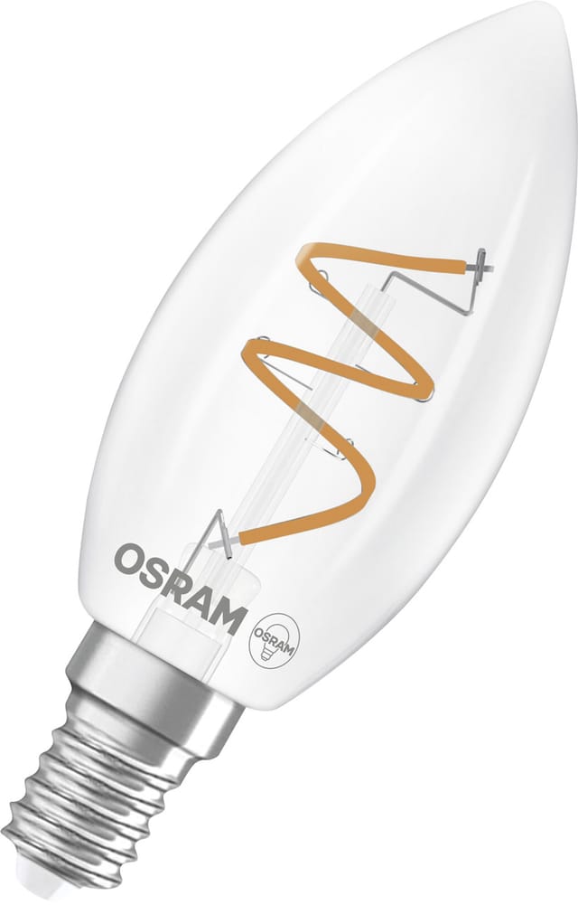 Osram LED Leuchtmittel E14 Vintage 1906 Classic 3,1W klar dimmbar warmweiß