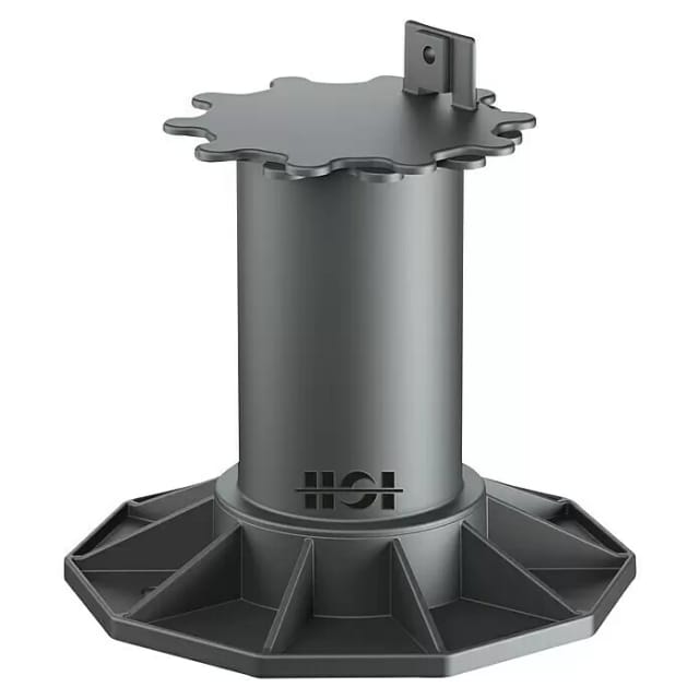 HSI Terra Classic Stelzlager 13 - 19,8 cm verstellbar Kunststoff schwarz