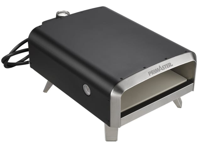 Primaster Gas-Pizzaofen Arcus 1 Brenner mit Pizzastein 33 x 33 cm