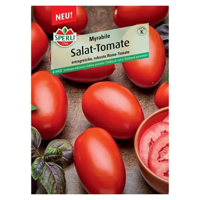 Sperli Saatgut Roma-Tomate Myrabile F1 7 Körner