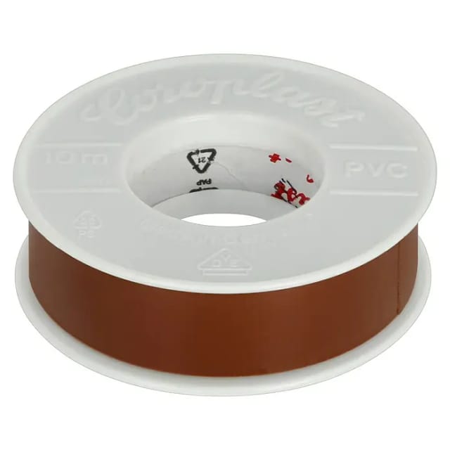 Unitec Isolierband PVC 0,15 x 15 mm 10 m braun