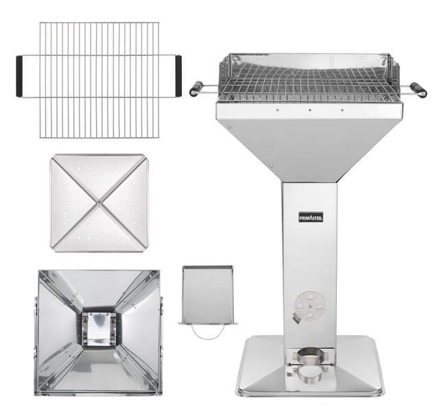 Primaster Trichtergrill Dalton Grillfläche: ca. 47 x 46 cm