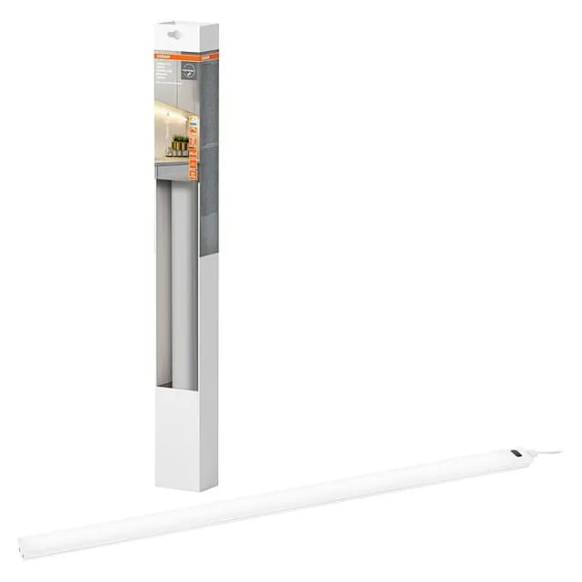 Osram LED Unterbauleuchte Linear Angle rahmenlos Sensor 55 cm dimmbar weiß