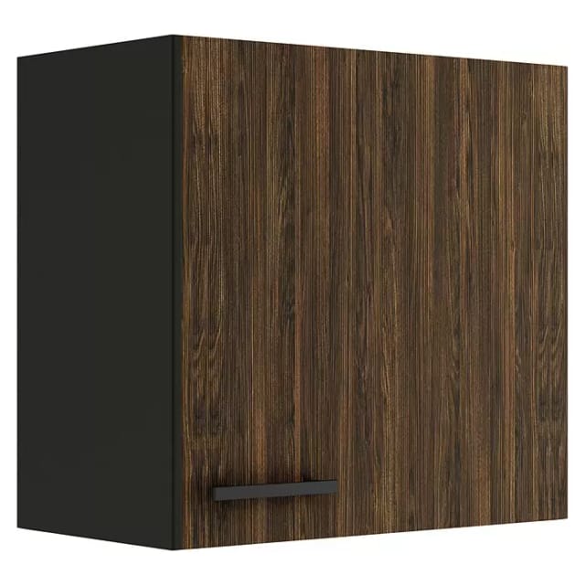 Optifit Oberschrank Rimini 409 nussbaum/anthrazit 60 cm