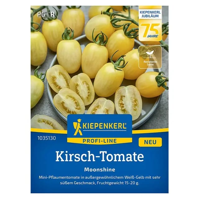Kiepenkerl Profi-Line Saatgut Kirsch-Tomaten Moonshine für ca. 5 Pflanzen