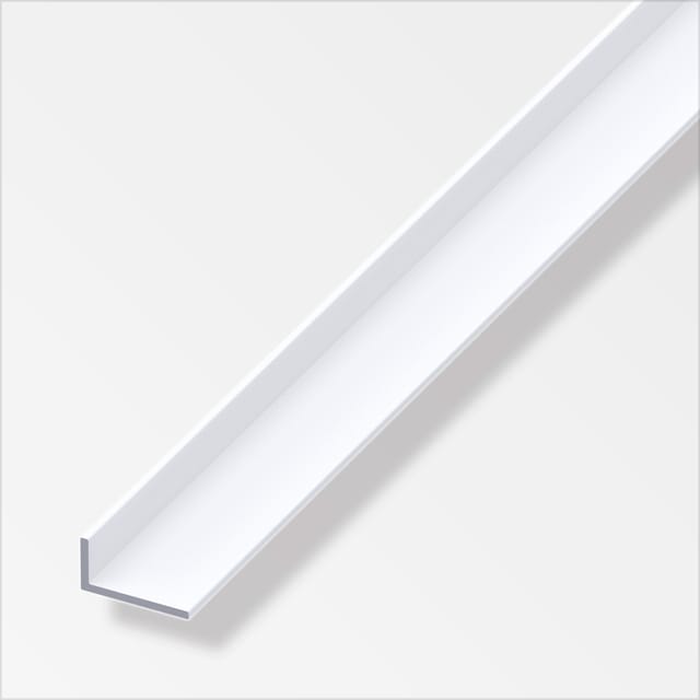 alfer Winkel Aluminium 1 m × 30 × 15 mm verkehrsweiß