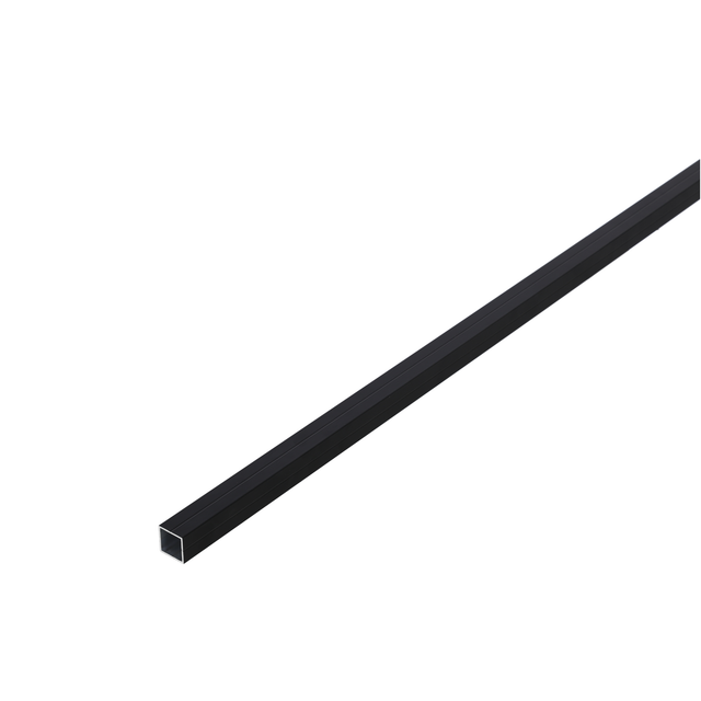 alfer Combitech Quadratrohr Aluminium 1 m x 23,5 mm schwarz