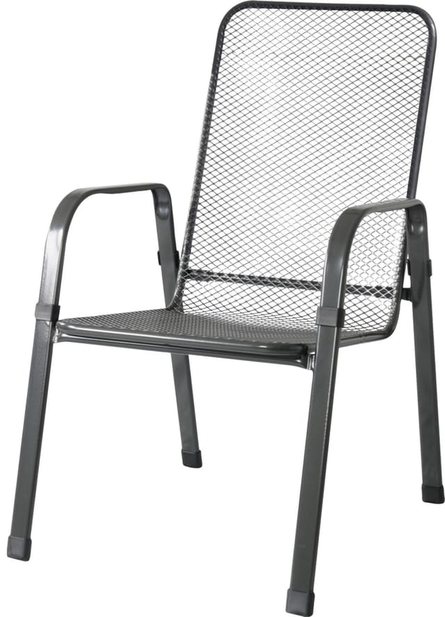 MFG Gartenstuhl wetterfest Stahl Mec-Stor stapelbar