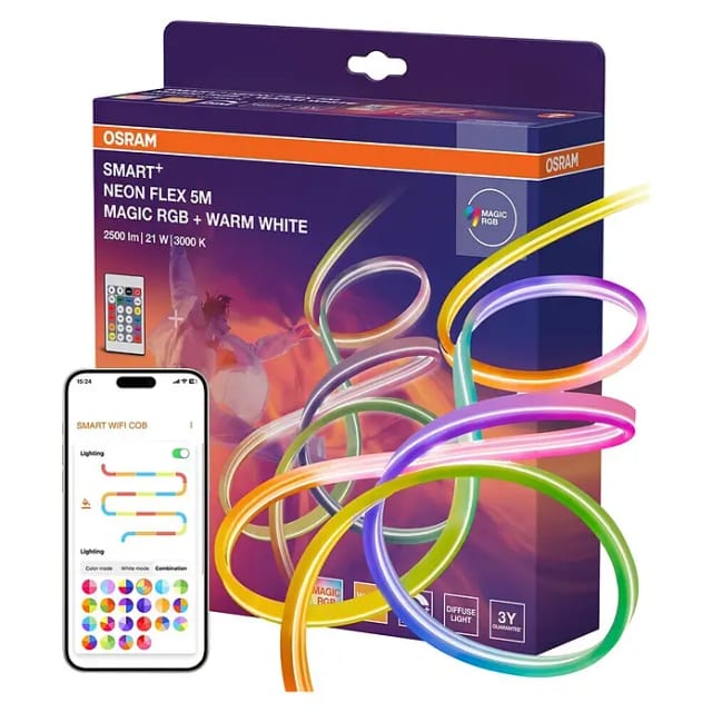 Osram Smart+ Wifi Neon Flex 5M Magic RGB 830 Fernbedienung