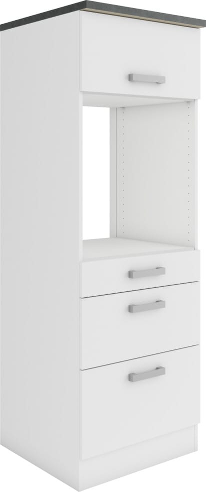 Optifit Midischrank Oslo 214 weiß 60 cm