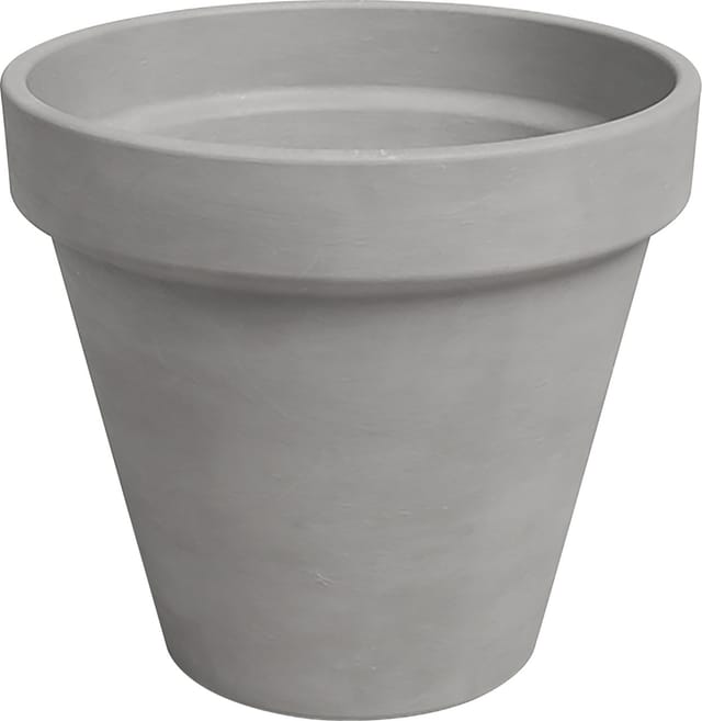 Artevasi Pflanztopf Amália Terrakotta grau Ø 27 x 24 cm