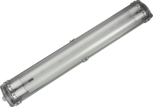 TrendLine Feuchtraumleuchte 2-flammig grau 68 cm neutralweiß