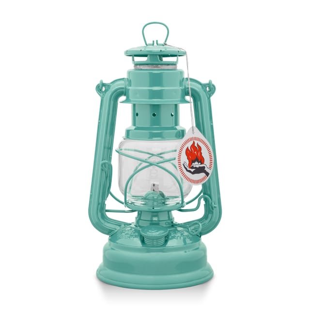 Feuerhand Sturmlaterne Baby Special 276 15 x 26,5 x 13,5 cm light green
