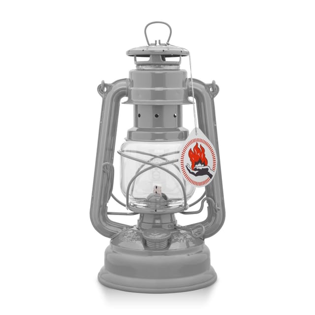 Feuerhand Sturmlaterne Baby Special 276 15 x 26,5 x 13,5 cm nordic grey