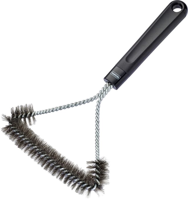 Primaster Grillbürste dreiseitig Stahl 31 cm