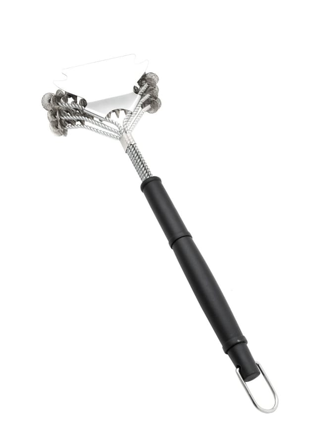 Primaster Grillbürste mit Kunststoffgriff Edelstahl 44 cm