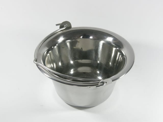 Su-Deco Servierkessel 0,8 Liter Edelstahl silber