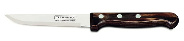 Tramontina Gaucho Steakmesser 24 cm Edelstahl mit Holzgriff