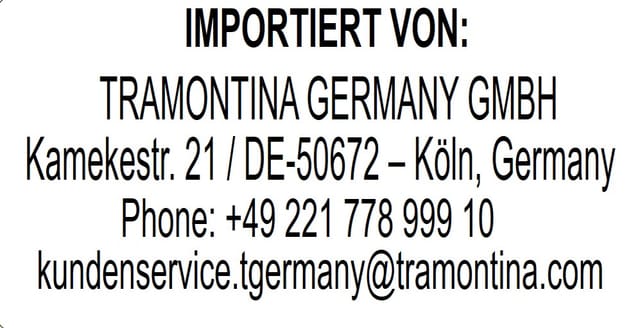 Tramontina Obst-/ Gemüsemesser 7 cm Edelstahl mit Holzgriff