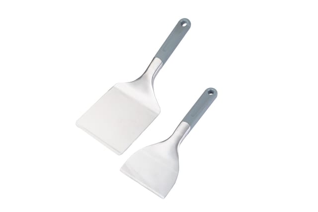 Primaster Grillspachtel-Set Professional Edelstahl mit thermoplastischen Kunststoffgriff