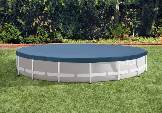Intex Abdeckplane für Frame-Pool Ø 457 cm blau