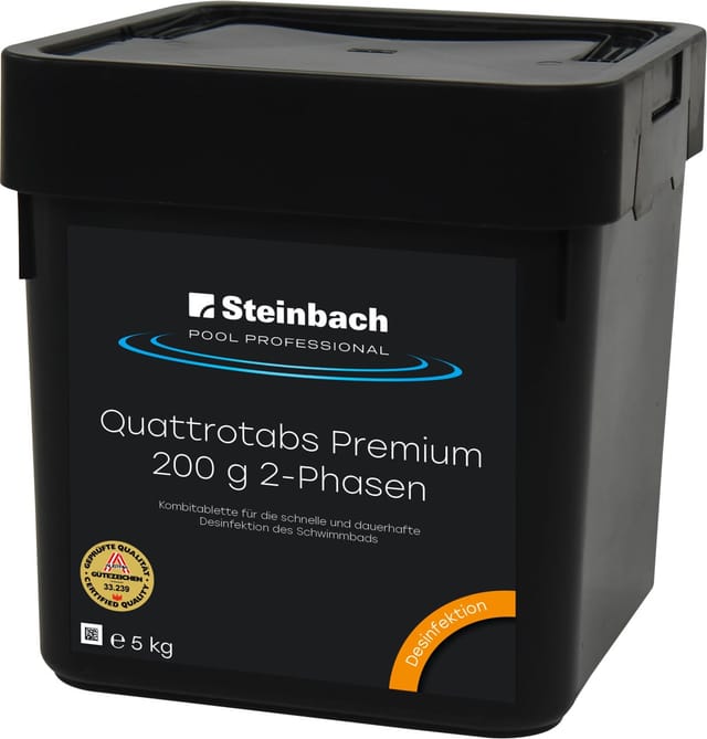 Steinbach Pool Professional Quattrotabs Premium 200 g 2-Phasen 5 kg