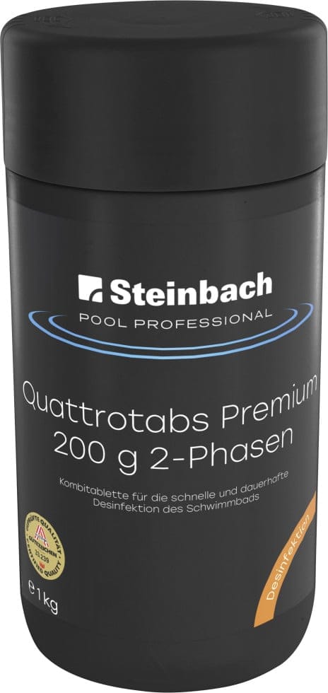 Steinbach Pool Professional Quattrotabs Premium 200 g 2-Phasen 1 kg
