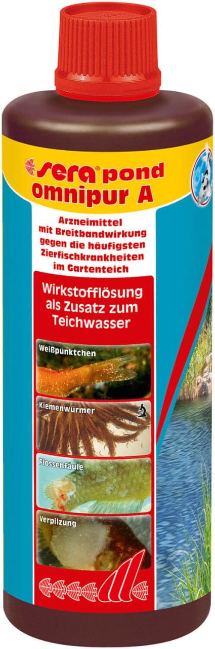 Sera Pond Arzneimittel für Teichfische Omnipur S 500 ml
