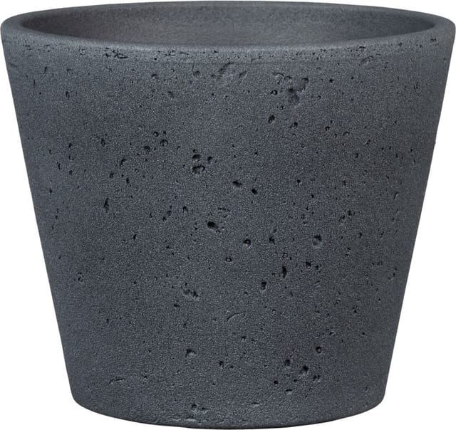 Scheurich Übertopf Serie 701 Ø 13 x 11,2 cm dark stone