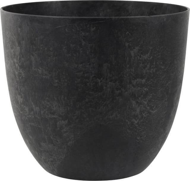 Artstone Pflanztopf Bola Ø45cm schwarz Ø 45 cm