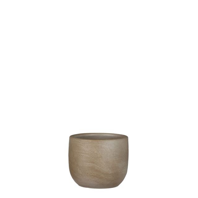 Mica Blumentopf Nora taupe 11 x 12 cm