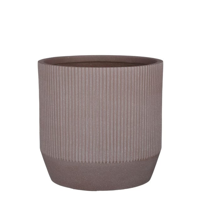 Edelmann Pflanztopf Nuovo Ø 37 x 36 cm taupe