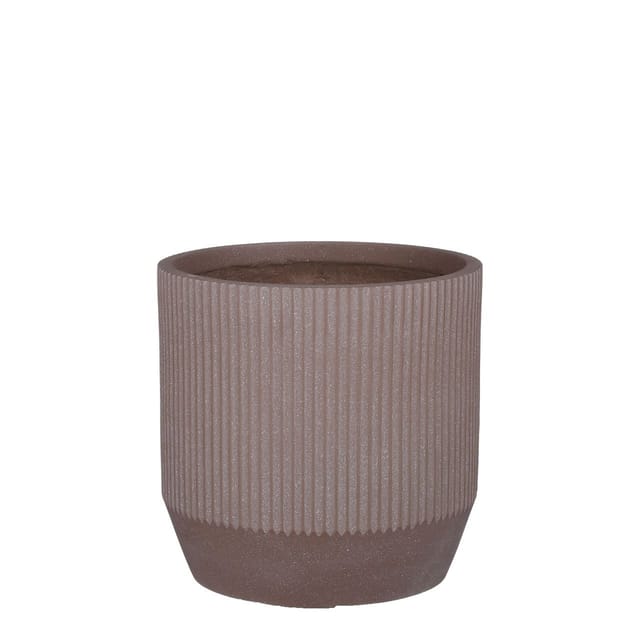 Edelmann Pflanztopf Nuovo Ø 30 x 30 cm taupe