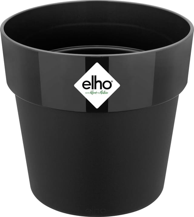 Elho Pflanztopf b.for original Ø 11 x 10 cm lebhaft schwarz