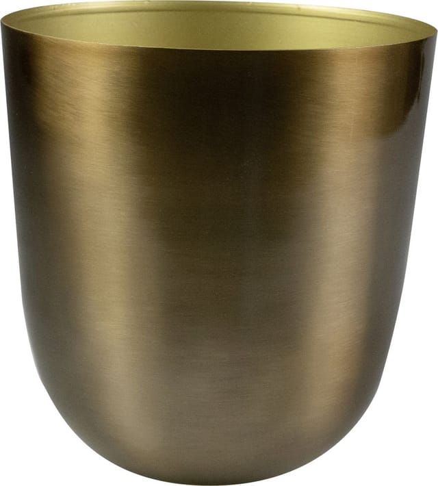 Ter Steege Übertopf Mayk Ø 15 x 16 cm gold