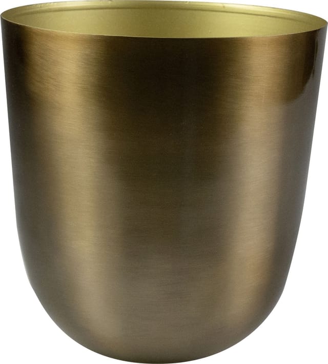 Ter Steege Übertopf Mayk Ø 18 x 19 cm gold