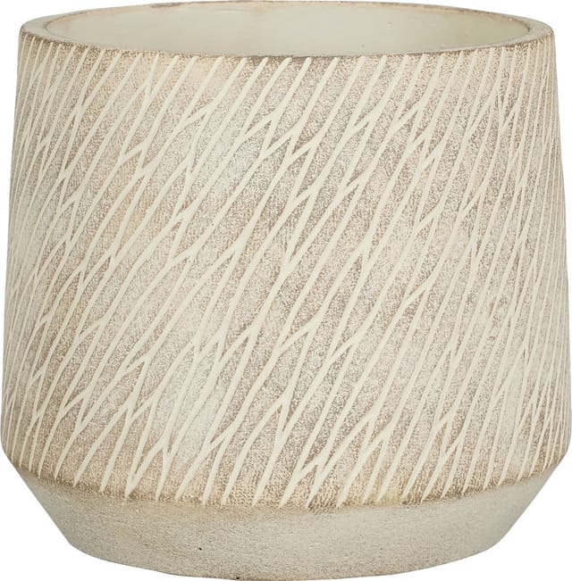 Mica Übertopf Camino Ø 18,5 x 16,5 cm taupe