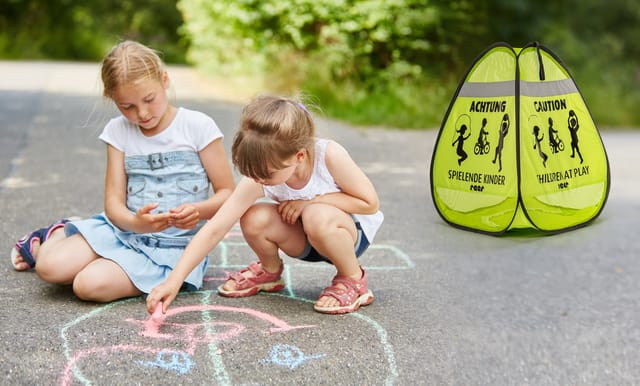 reer 3D Straßenwarnschild MyBuddyGuard
