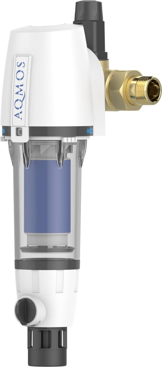 Aqmos Rückspülfilter mit Druckminderer und Manometer 25,4 mm (1)
