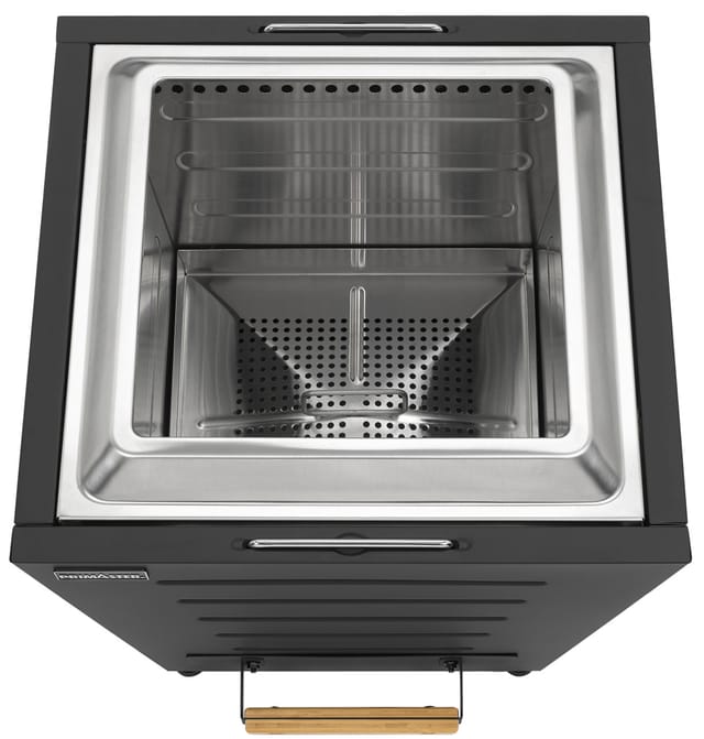 Primaster Feuerstelle Linden raucharm 51 x 51 cm schwarz