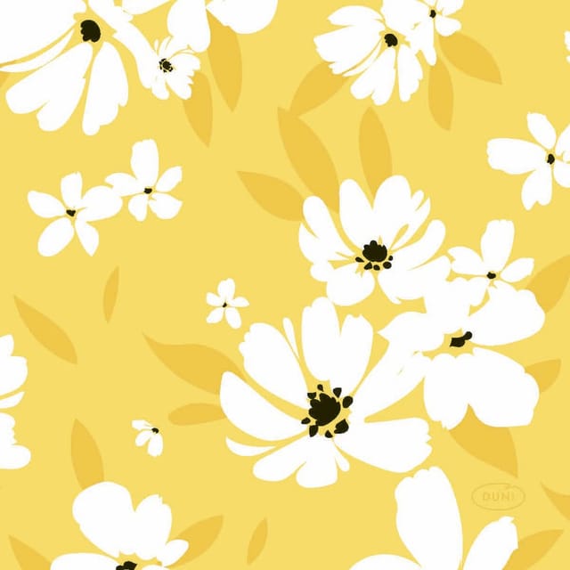 Duni Servietten Bio Sunny Day 24 x 24 cm - 20er Pack
