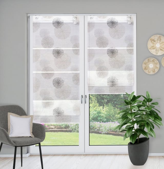 Magnetrollo Bambus Rawlins stein 210 x 70 cm